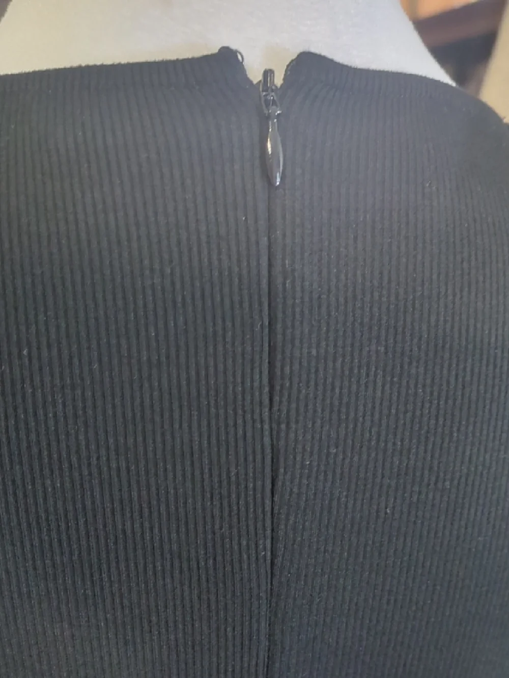 PAIGE Black Tiered Midi Skirt Sleeveless  Scoop neckline Tie waist belt Tie - Picture 9 of 15